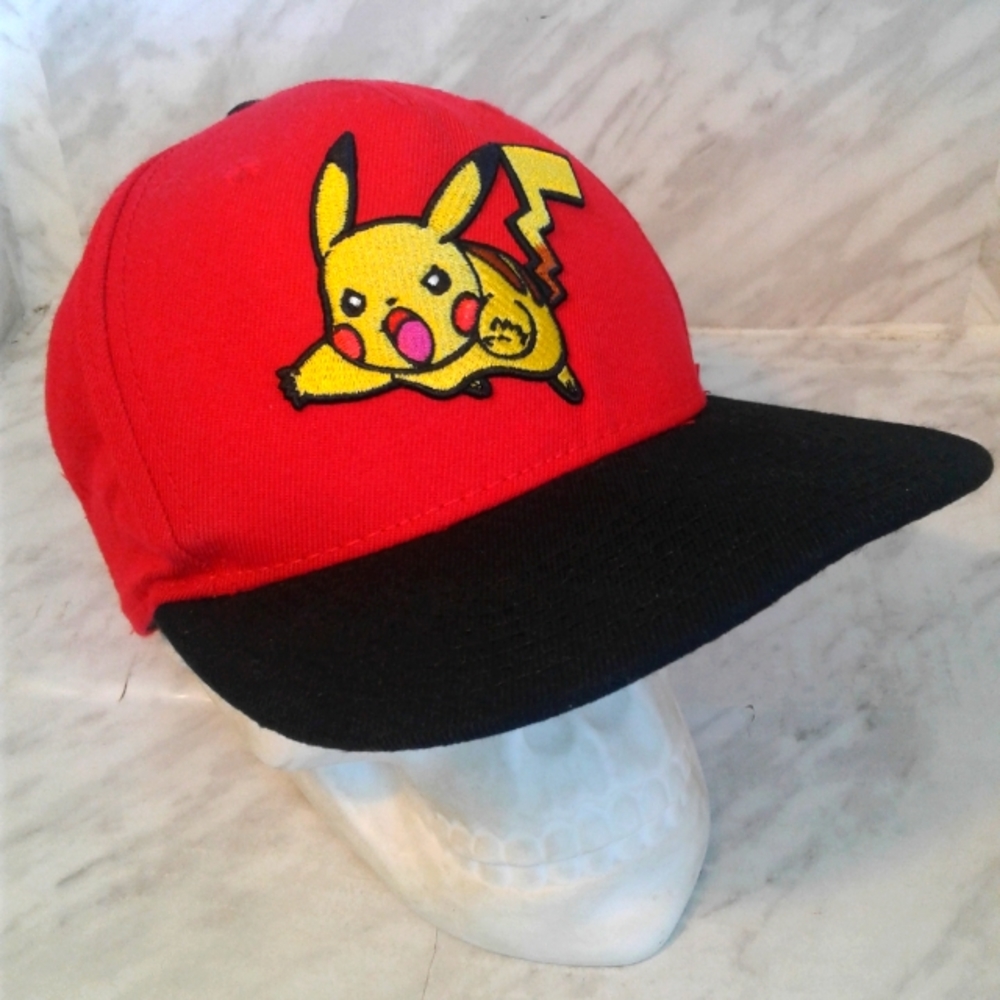 Pikachu Baseball Cap Pokemon hat snapback anime unisex one size fits Nintendo